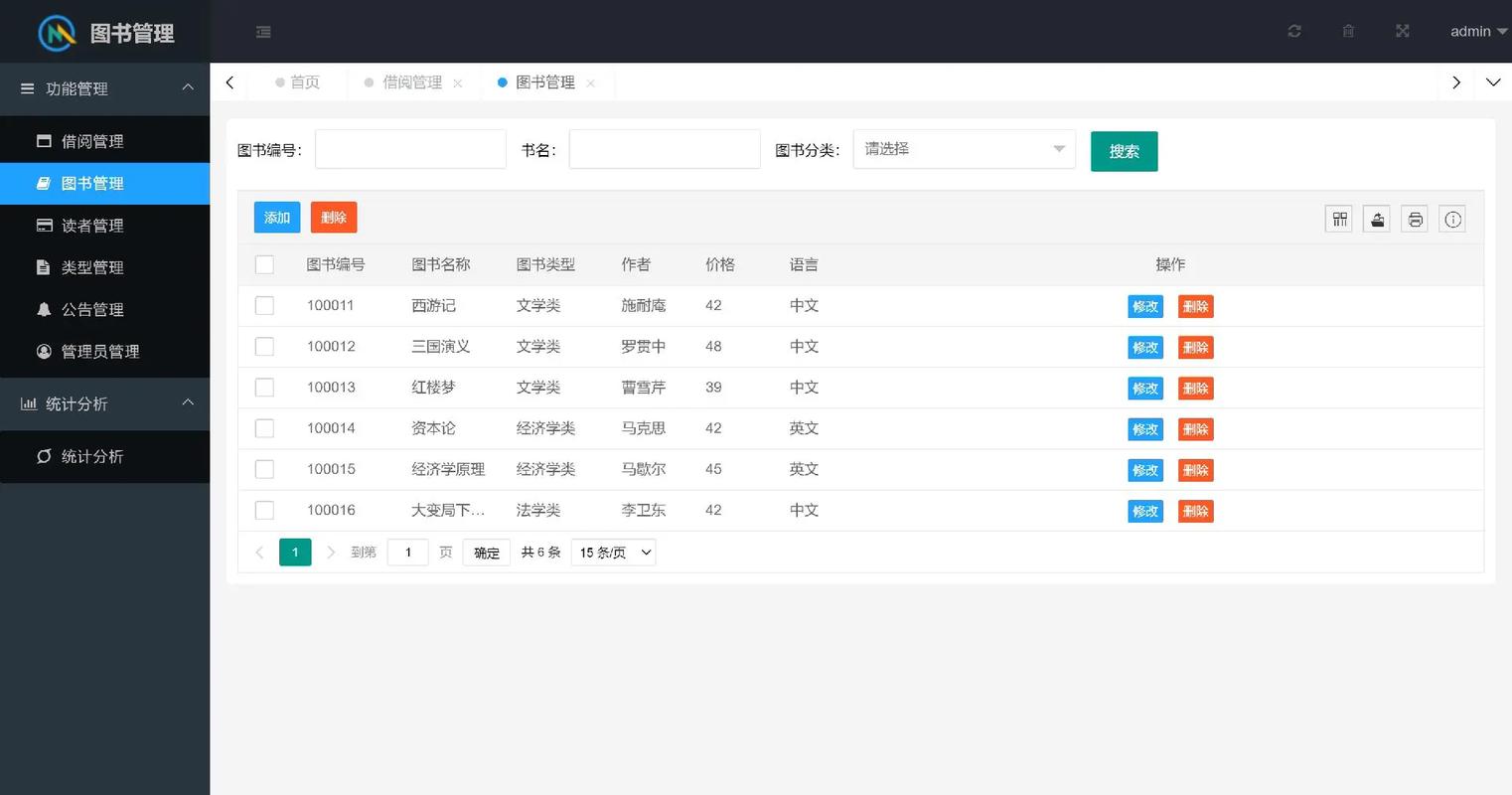 基于SSM与Layui的图书管理系统设计与实现